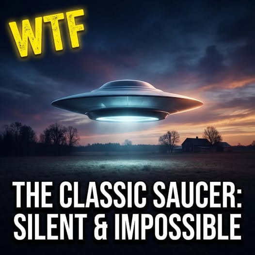 The Classic Flying Saucer - Silent, Swift, and Still a Mystery