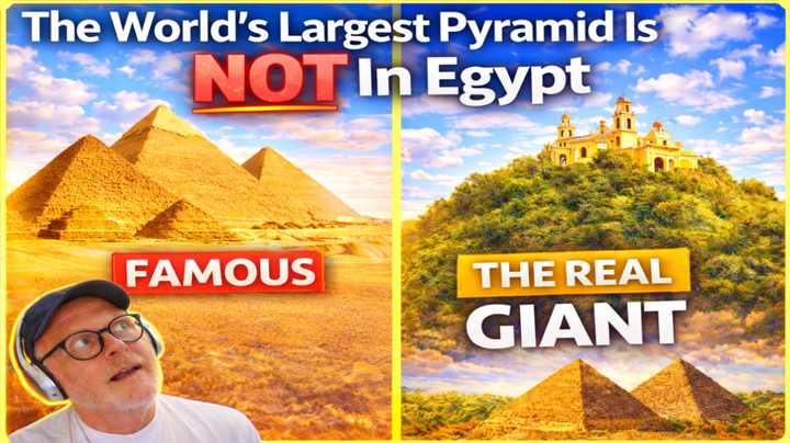 The World’s Largest Pyramid Is NOT In Egypt